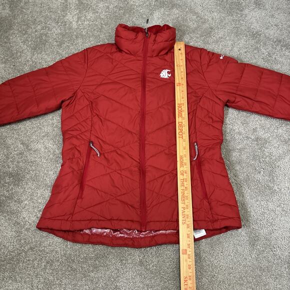 Columbia Sportswear Omni Heat Thermal Jacket Sz L WSU Cougars - Picture 10 of 10